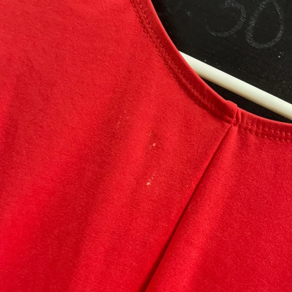 NWOT kid’s red Capezio bodysuit